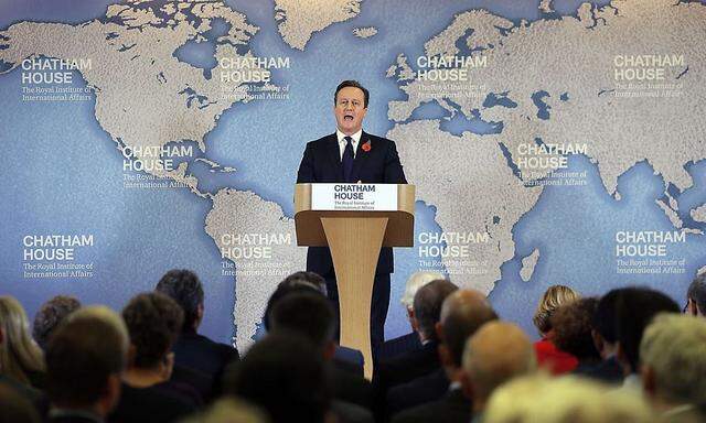 David Cameron will seine Reformpläne für die EU im Dezember weiter vorantreiben.