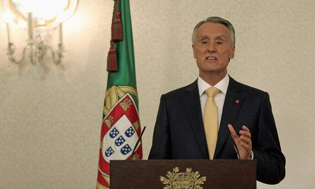 Portugal Praesident spricht sich