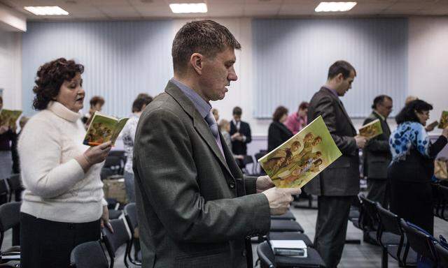 Illegal in Russland: Versammlung der Zeugen Jehovas in Rostow am Don (Archivbild von 2015).