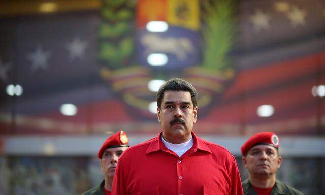 Der umstrittene Präsident Maduro 