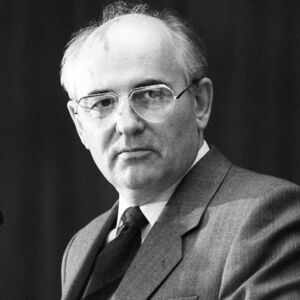 Archivaufnahme: Michail Gorbatschow im Jahr 1989