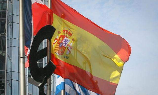 BELGIUM EU SPANISH FLAG