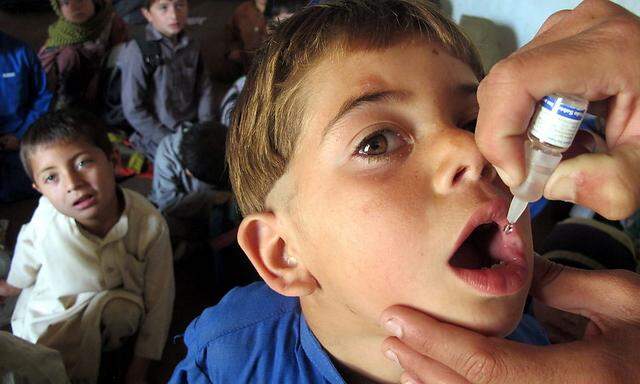 Polio wird nach Angaben der WHO erneut Risiko 