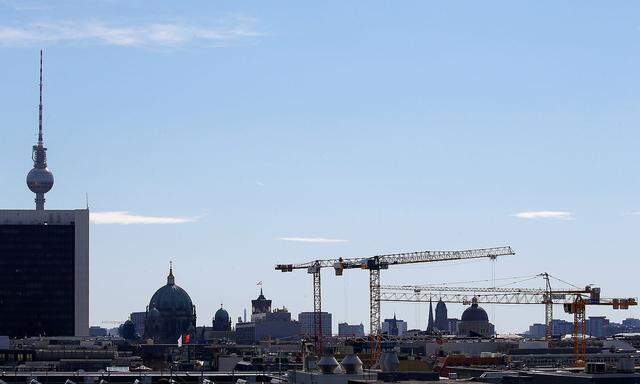 The Berlin skyline is seen during the visit of King Willem-Alexander and Queen Maxima of the Netherlands, in Berlin