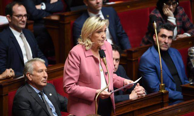 Le Pen will 2027 zum vierten Mal bei der Präsidentschaftswahl antreten.