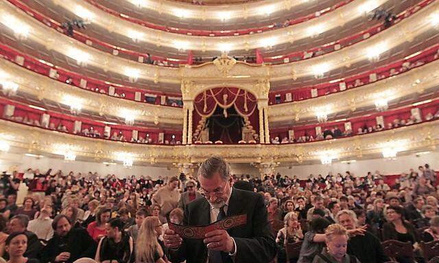 Das Bolschoi-Theater in Moskau ist von internen Querelen zerrüttet.