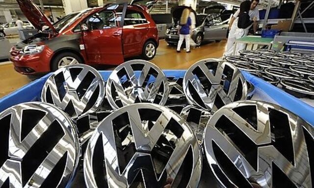 VW-Aktie auf Talfahrt