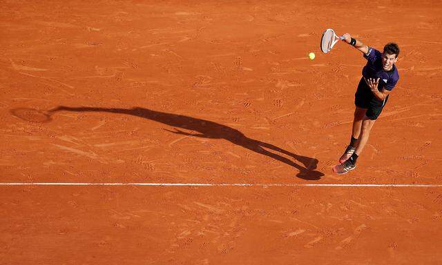 Dominic Thiem, in Monte Carlo im Achtelfinale ausgeschieden, schlägt kommende Woche beim ATP-500-Turnier in Barcelona auf.