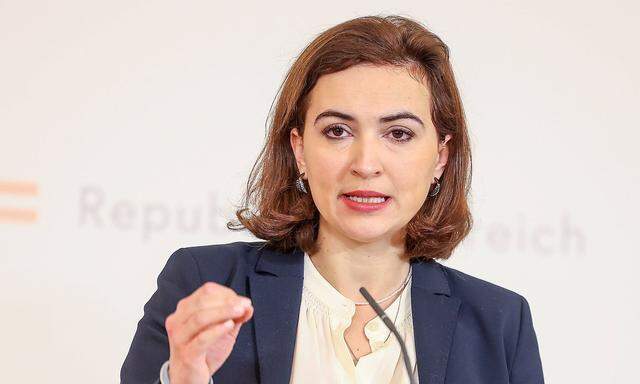 Alma Zadić reagiert auf Berichte über die Rechtschutzbeauftragte Gabriele Aicher.ma Zadi