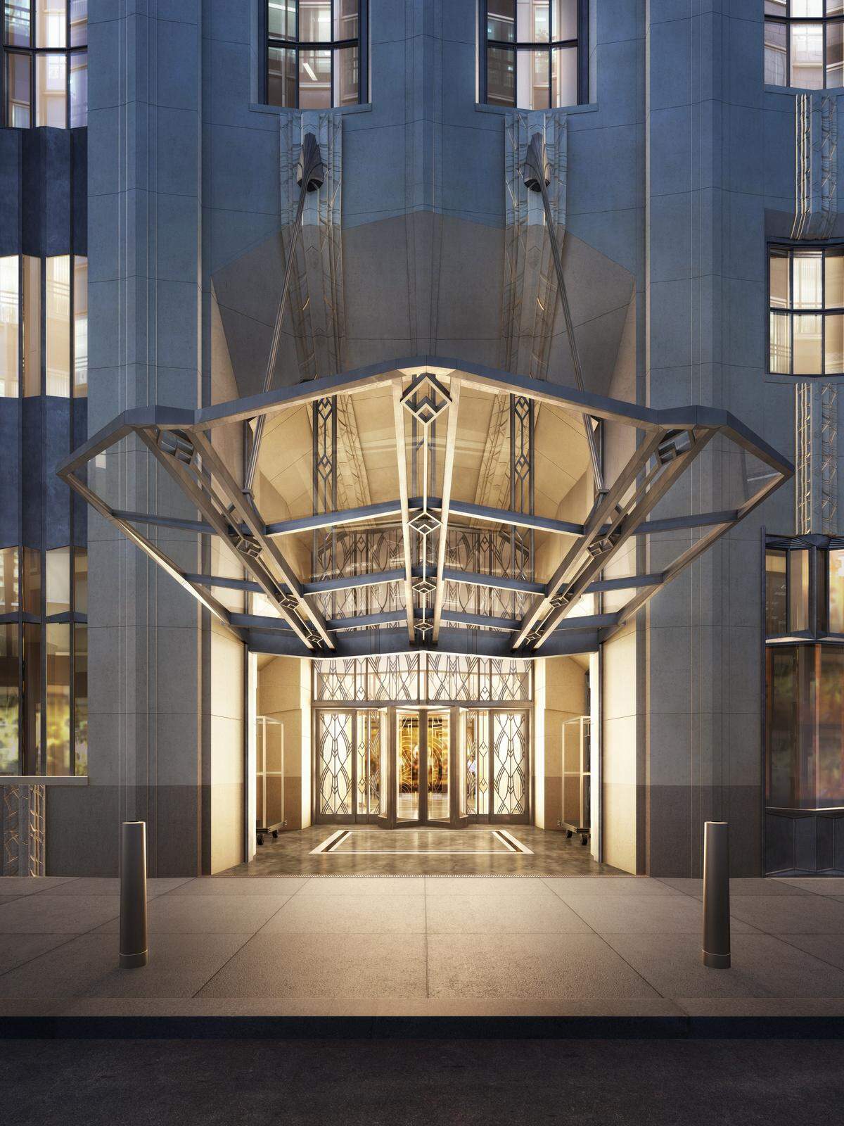 Seit der Eröffnung 1931 diente das von Ralph T. Walker geplante Art-déco-Hochhaus Ecke Broadway/Wall Street stets Banken als repräsentative Adresse: Irving Trust, Bank of New York, BNY Melon.