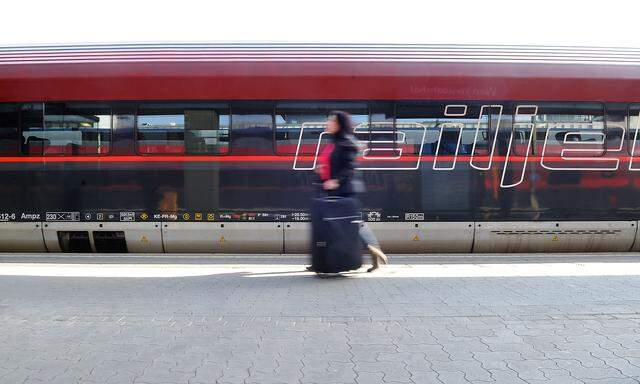 Zug in Wien