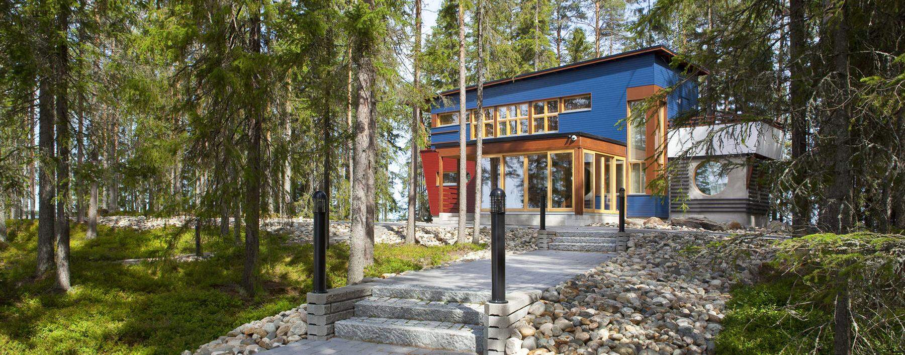 Abgeschieden: die Villa Fregatti auf Aateli Island in Finnland.