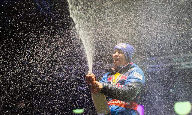 Stefan Kraft feierte die Landung im Glück als Skiflug-Weltmeister.