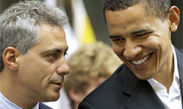 Barack Obama, Rahm Emanuel