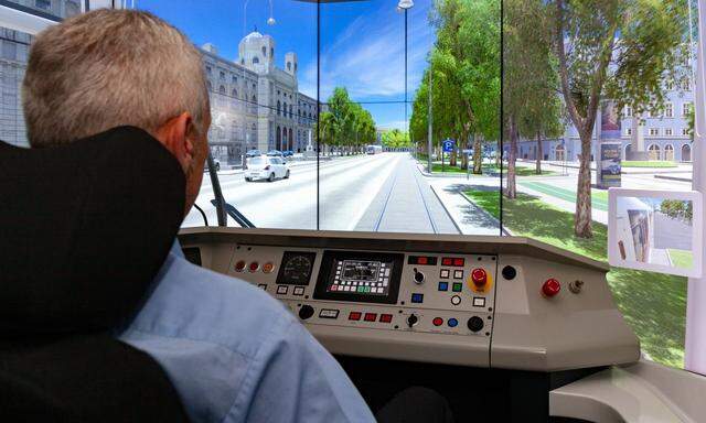 Bevor echte Straßen- und U-Bahnen bewegt werden, geht es in den Simulator. 