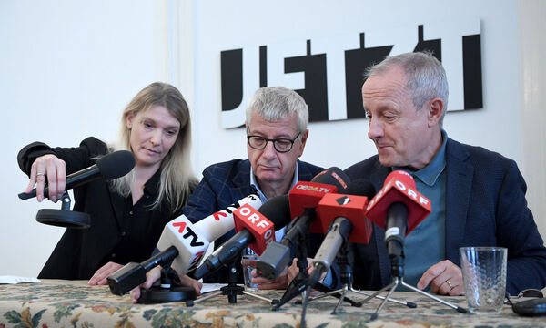 Maria Stern, Bruno Rossmann und Peter Pilz