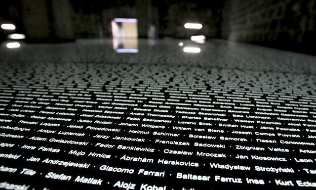 Symbolbild: Gedenkraum im ehemaligen KZ Mauthausen, zu dessen Außenlager Gunskirchen zählte