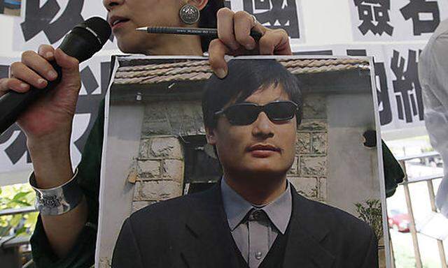 Chen Guangcheng, hier auf einen Bild