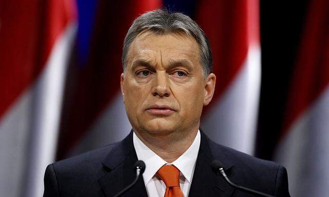 Hungarian Prime Minister Viktor Orban presents his annual state-of-the-nation speech in Budapest