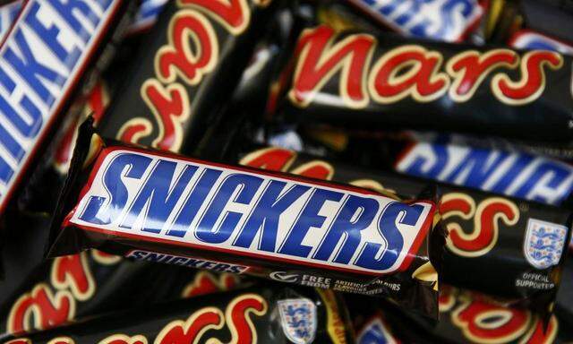 Mars and Snickers bars 