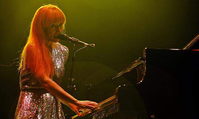 US singer Tori Amos concert 2007