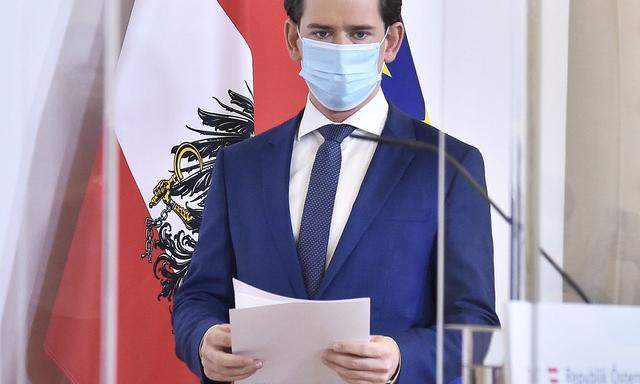 Bundeskanzler Sebastian Kurz. 