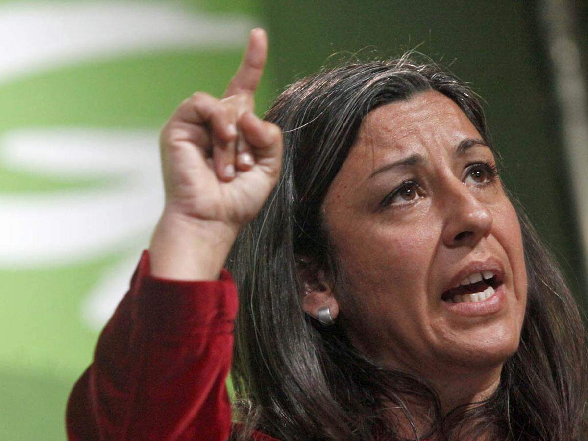 "Mein Zorn ist groß."Grünen-Spitzenkandidatin Maria Vassilakou über die internen Querelen in ihrer Partei