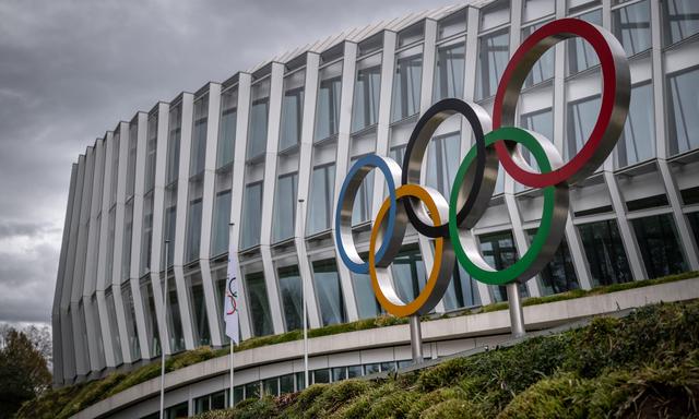 IOC-Hauptquartier in Lausanne. 
