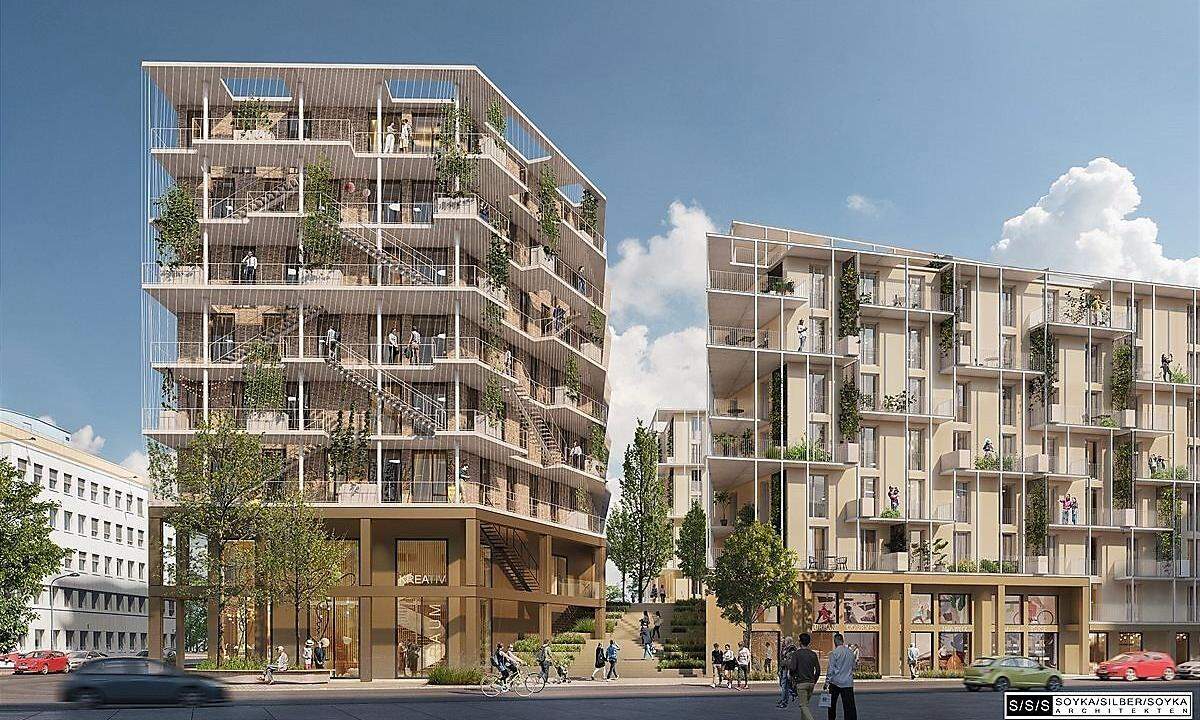 "Produktive Stadt": Wien bekommt das erste urbane Plus-Energie-Quartier Österreichs.