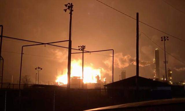 Explosion in texanischer Chemiefabrik