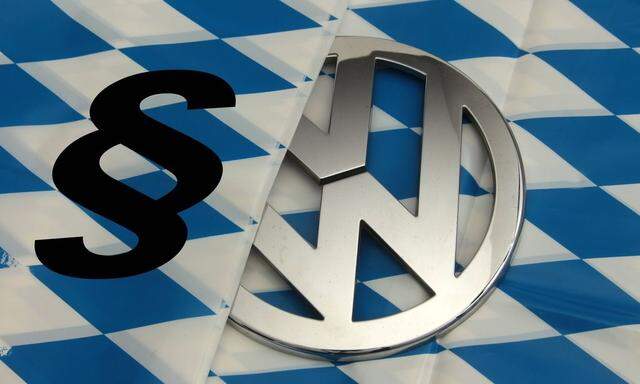 Symbolbild zur Anklage des Volkswagen Konzern s durch den Freistaat Bayern zur Zahlung von Schadener