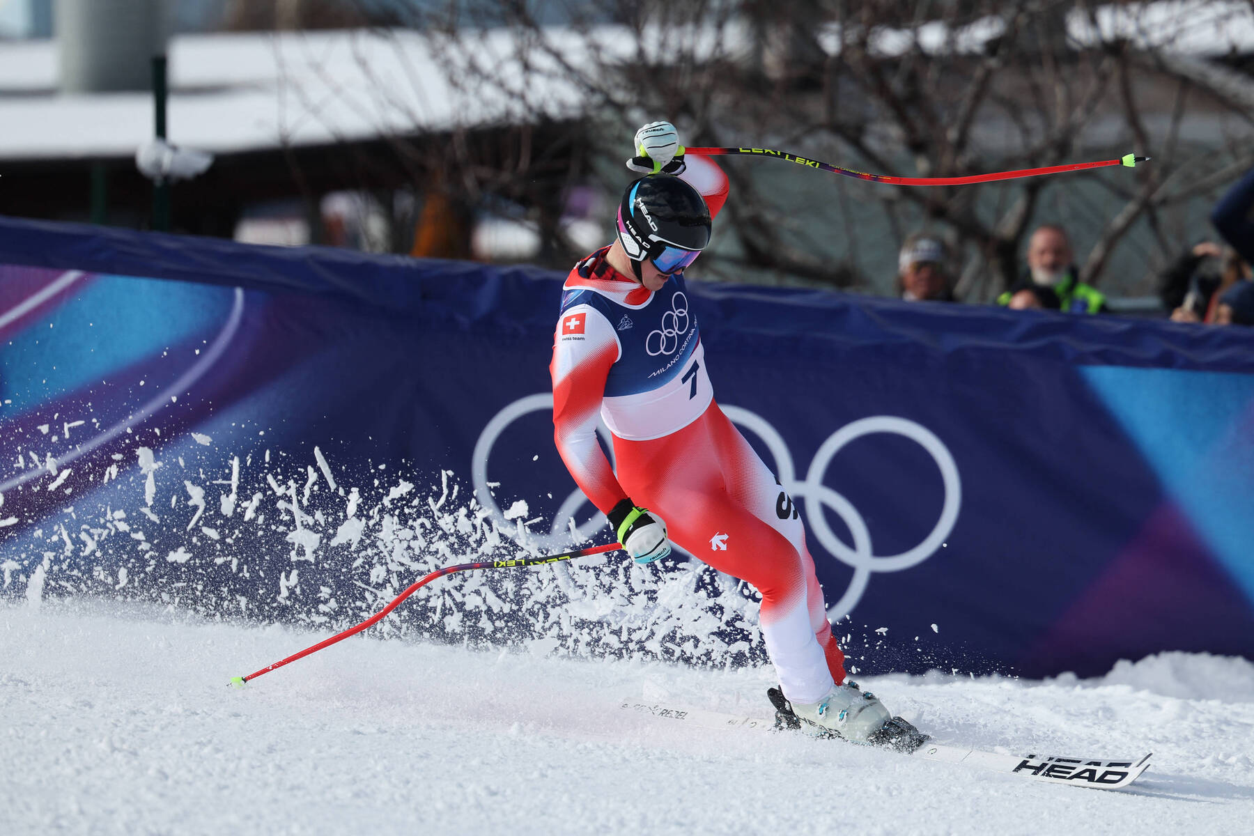 Olympic Games: Von Allmen wins the Super-G after the downhill; Austrians leave without a medal