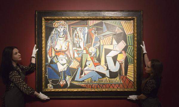 Pablo Picasso: "Die Frauen von Algier. 179,4 Mio 2015 bei Christie's (Verkaufspreise in US-Dollar)