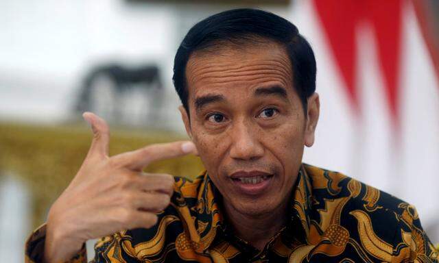 Der indonesische Präsident, Joko Widodo.