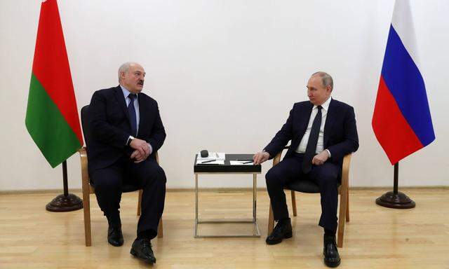 Die Verbündeten: Lukaschenko und Putin