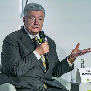 Der ehemalige Präsident der Ukraine, Petro Poroschenko. 