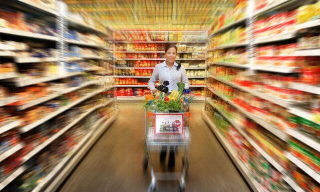 Einkauf im Supermarkt