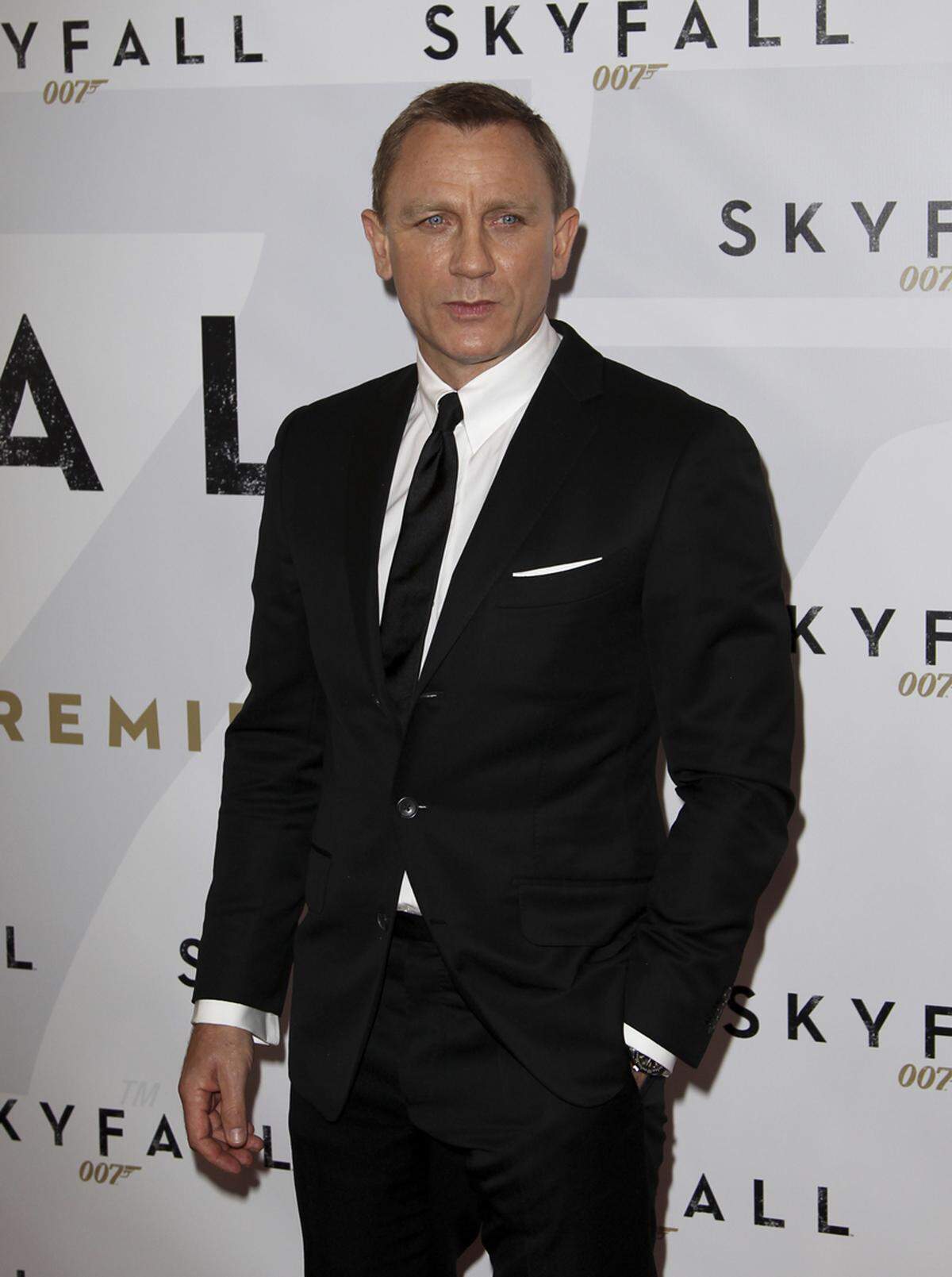 In seiner Rolle als James Bond trägt Daniel Craig nur perfekt auf den Leib geschneiderte Anzüge von Tom Ford.