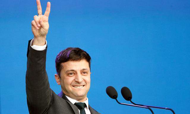 Selenskyj übernimmt heute das Präsidentenamt in der Ukraine.