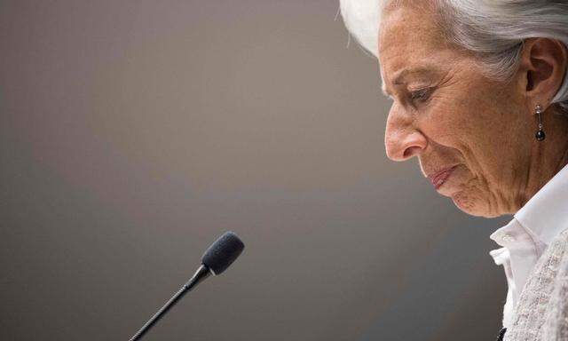 IWF-Chefin Christine Lagarde