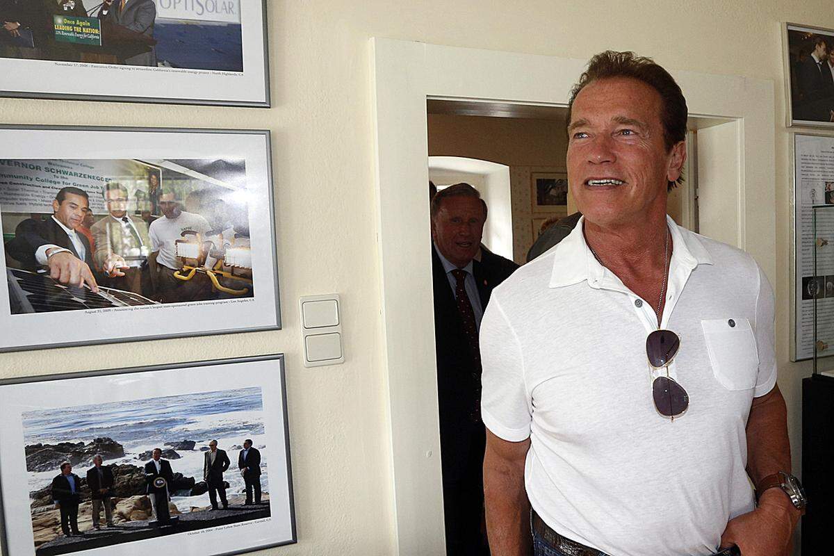 Zuletzt zog es Schwarzenegger wieder öfter nach Österreich. Das liegt wohl auch am Museum, dass zu seinen Ehren 2011 in Thal bei Graz eröffnet wurde.Auch im Juli 2012 stattete er seinem umgebauten Geburtshaus einen Besuch ab.