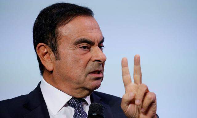  Carlos Ghosn sitzt in Japan in Untersuchungshaft