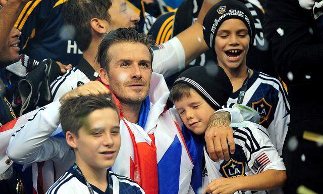 Fussball Beckham verlaesst Amerika