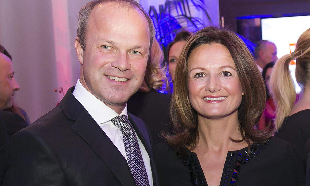 Styria-Vorstandsvorsitzender Markus Mair mit Ehefrau Cornelia  