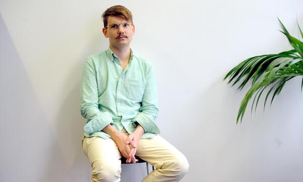 Daniel Hoesl  auf einem Archivild