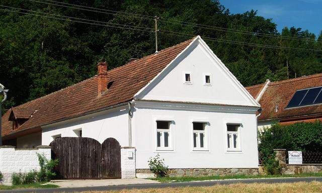 Historisches Weinhaus im Südburgenland.