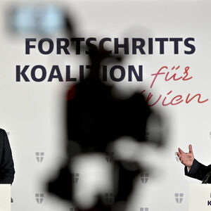 WIENER KOALITIONSEINIGUNG SPOe-NEOS: LUDWIG / WIEDERKEHR