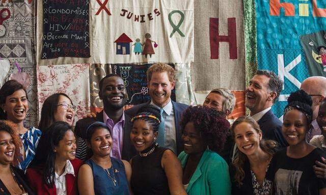 Prinz Harry bei der internationalen Aids-Konferenz