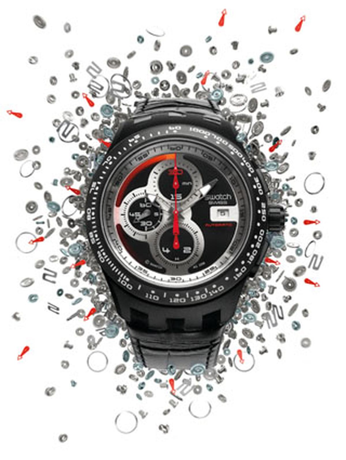Swatch irony chrono automatic on sale