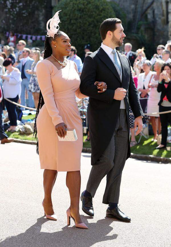 Tennis-Ass Serena Williams und Ehemann Alexis Ohanian.    